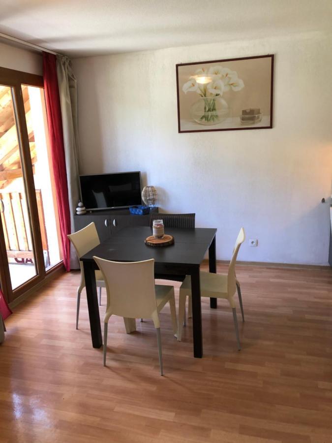 Studio Vue Piste + Parking Souterrain Privatif Inclus Les Orres Luaran gambar